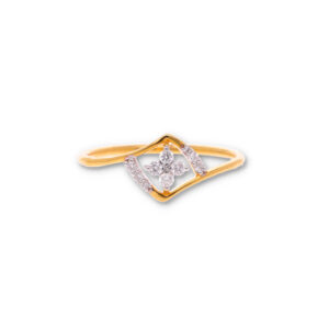 Timeless Diamond Gold Ring