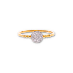 Timeless Diamond Gold Ring