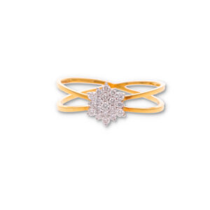 Timeless Diamond Gold Ring