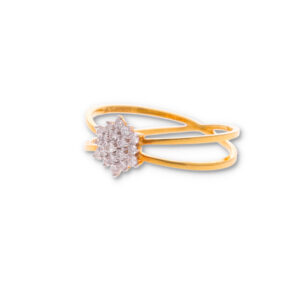 Timeless Diamond Gold Ring