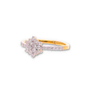 Timeless Diamond Gold Ring