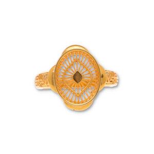 Classic Gold Ring with Elegant Finish