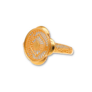 Classic Gold Ring with Elegant Finish