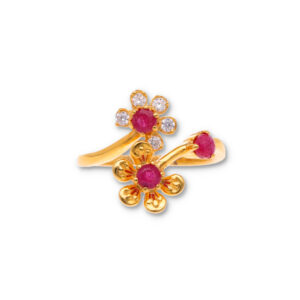 Classic Gold Ring with Elegant Finish