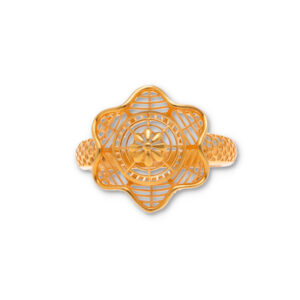 Classic Gold Ring with Elegant Finish