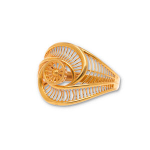 Classic Gold Ring with Elegant Finish