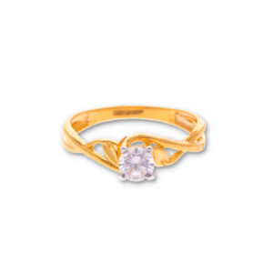Classic Gold Ring with Elegant Finish