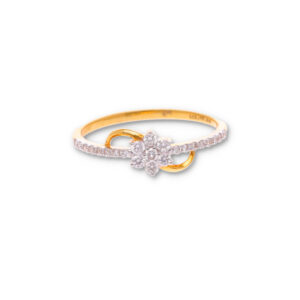Timeless Diamond Gold Ring