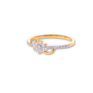 Timeless Diamond Gold Ring