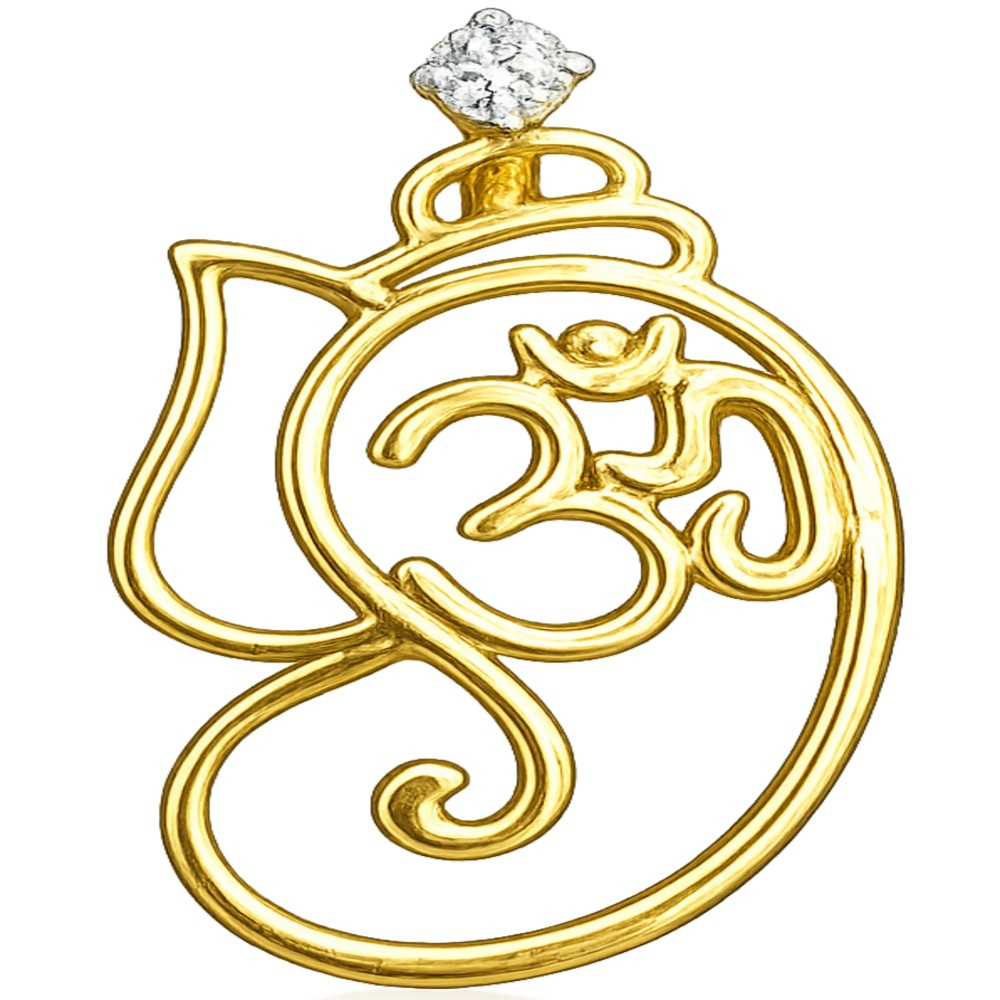 pendent Modern Gold Pendant in Premium Finish - Image 1